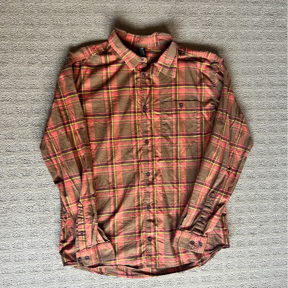Mountain Hardwear Men’s Shirt, Long Sleeve, Size L